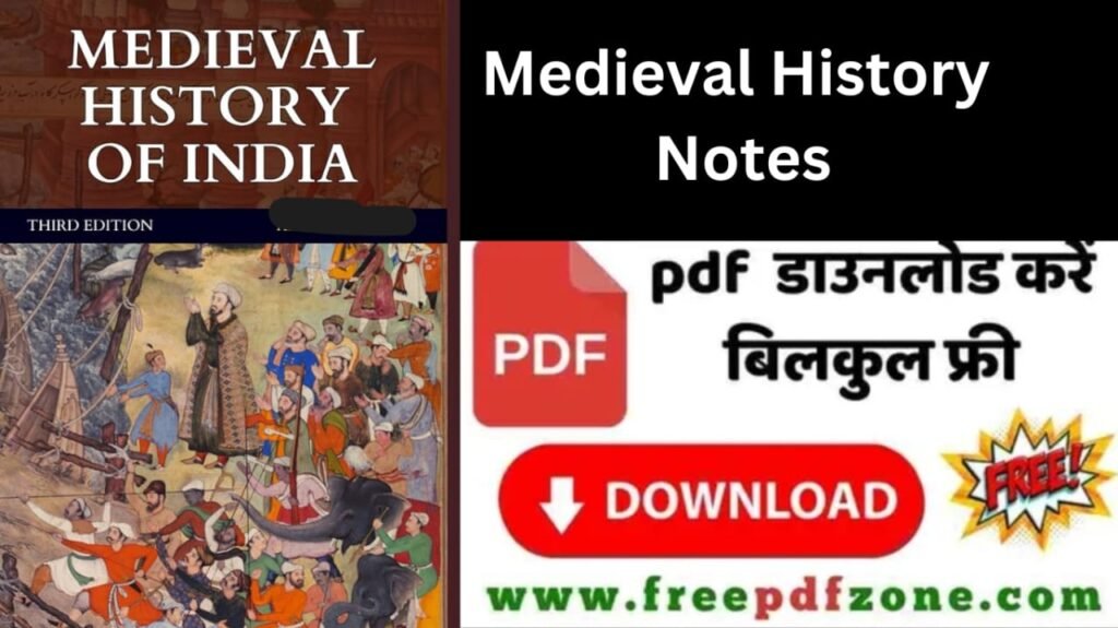 Medieval History Notes PDF Download Link (Complete)