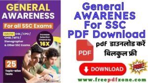 General Awareness For SSC PDF Download Link