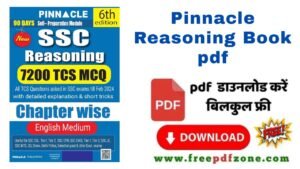 Pinnacle Reasoning book PDF Download Link