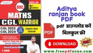Aditya Ranjan book PDF Download Link