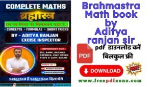 BRAHMASTRA math book by Aditya Ranjan sir PDF Download Link