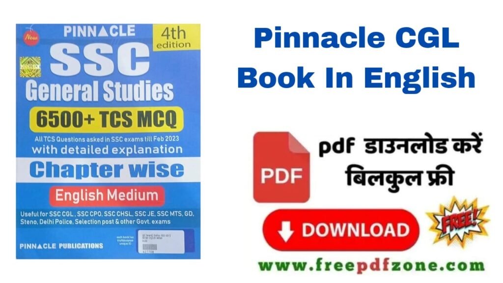 Pinnacle cgl book in english PDF Download Link