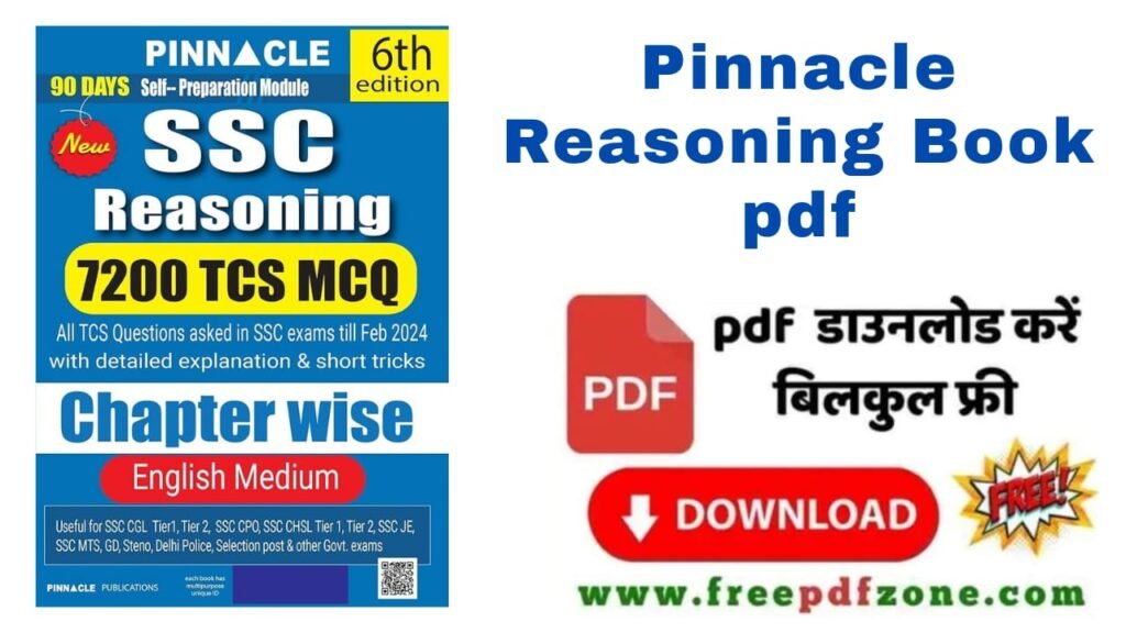 Pinnacle Reasoning book PDF Download Link