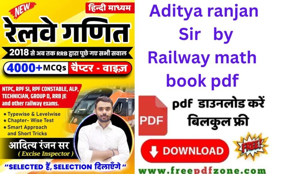 Aditya Ranjan sir by railway math book PDF Download Link