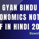Gyan Bindu Economics Notes PDF in Hindi 2025